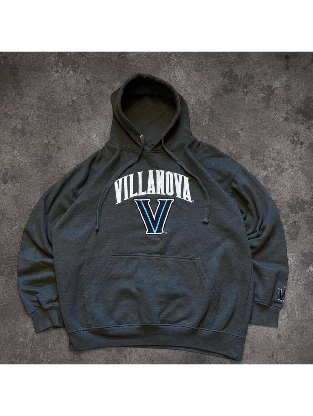 NCAA Men's Grey and Black Hoody